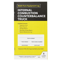 J.J. Keller Internal Combustion Counterbalance Multiform Forklift Inspection Logbook