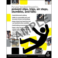 J.J. Keller Walkway Safety for Employees - Awareness Poster