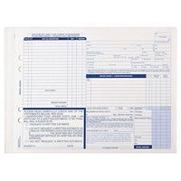 J.J. Keller Auto Repair Form, Snap-Out Format  Stock