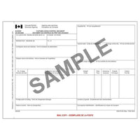 J.J. Keller Customs Cargo Control Document (Pack of 100)