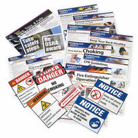 JJ Keller Healthcare Small Industry Safety Poster Bundle