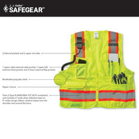 J. J. Keller SAFEGEAR Surveyor Vest Type R Class 2