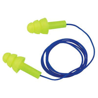 J. J. Keller SAFEGEAR Reusable Earplugs - Earplugs with Cord, 1 Box (100 pairs)