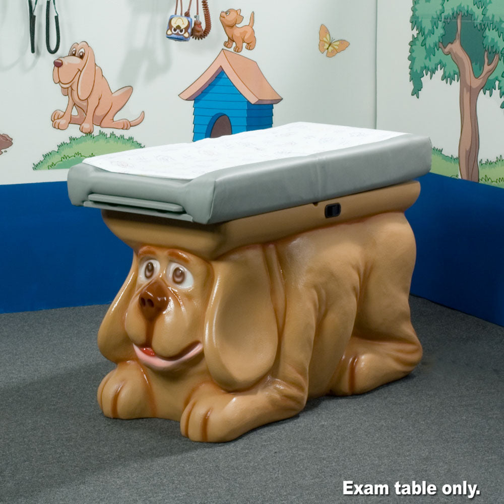 Pedia Pals Zoopal Puppy Compact Pediatric Exam Table – Child-Friendly Ergonomic Examination Workstation