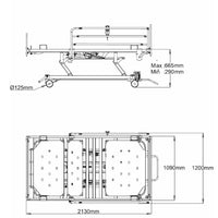 Pedia Pals Home Care Bed 3 Motor King Size