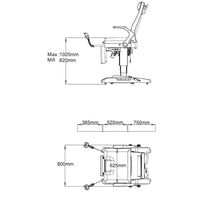 Pedia Pals Procedure Exam Chair