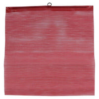 J. J. Keller Warning Flag with Vinyl Mesh - Red, with Wire Rod