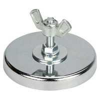 J.J. Keller Warning Flag 80-lb. Cup Magnet with Hardware