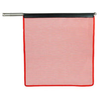 J.J. Keller Heavy-Duty Warning Flag Mesh Vinyl Kit - Replacement Flag With Pole