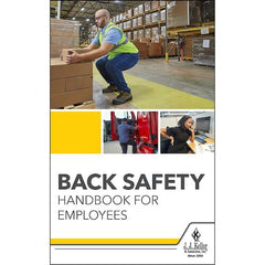 J. J. Keller Back Safety Handbook for Employees - Perfect Bound, 5-1/4" x 8-1/4"