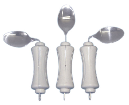 Maddak Built-Up Handle, UBend-it, tablespoon — for Electrotherapy Pain Management