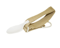 FabLife Utensil Holder, Adjustable Closure, Beige, Sm/Med (3.5" - 4.25") — for Electrotherapy Pain Management
