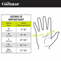 J. J. Keller® SAFEGEAR® Cowhide Leather Driver Gloves with Keystone Thumb