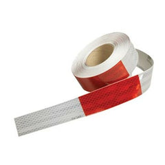 J. J. Keller Conspicuity Tape Rolls for Trailers - 11" Red / 7" White, 3Mâ„¢ Flexible Prismatic