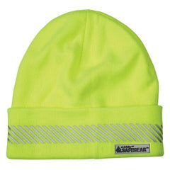J. J. Keller SAFEGEAR Hi-Vis Yellow Knit Winter Hat