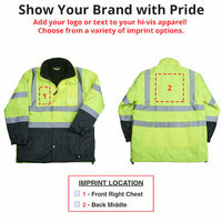 SAFEGEAR® Fleece-Lined Parka Jacket Type R Class 3