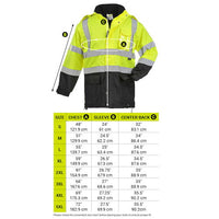 SAFEGEAR Fleece-Lined Parka Jacket Type R Class 3