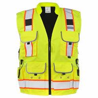 J. J. Keller® SAFEGEAR® Reversible Fleece-Lined Winter Vest Type R Class 2