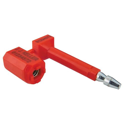J. J. Keller Coated Pin Bolt Seal - Stock, Model #: HBSCP8