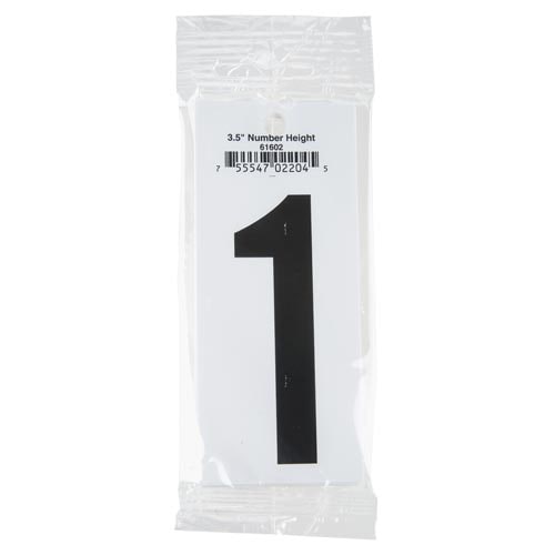 J. J. Keller 3.5" Vinyl Number Packs
