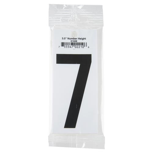 J. J. Keller 3.5" Vinyl Number Packs