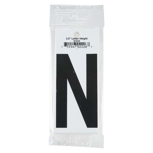 J. J. Keller 3.5" Vinyl Letter Packs