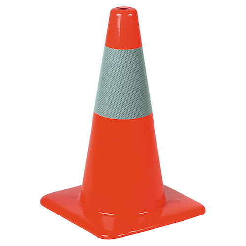 J. J. Keller 18" Traffic Cone w/ Reflective Collar