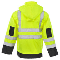 SAFEGEAR¬Æ Rain Jacket Type R Class 3 - Zipper Closure