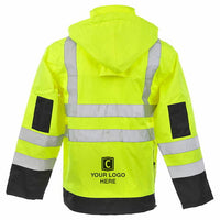 SAFEGEAR® Rain Jacket Type R Class 3 - Zipper Closure