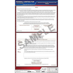 J. J. Keller Federal-Aid Highway Project Poster - Spanish