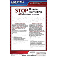 J.J. Keller California STOP Human Trafficking Poster