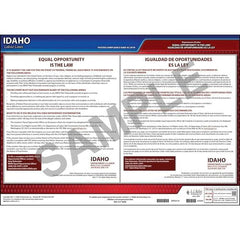 J. J. Keller Idaho EEO Poster - Laminated