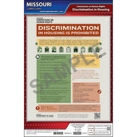 J.J. Keller Missouri Discrimination in Housing Poster