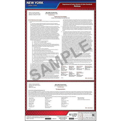 J. J. Keller New York Wage Deductions & Tip Appropriation Poster - Laminated