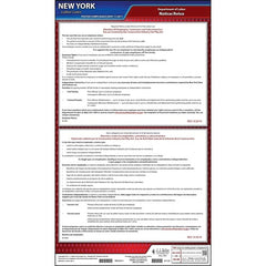 J. J. Keller New York Construction Industry Fair Play Act Poster - Laminated