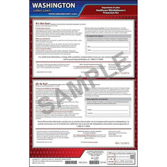 J. J. Keller WA Notice to Employees-If Self Insured/ Ombudsman - Laminated