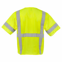 J. J. Keller® SAFEGEAR® Safety Vest Type R Class 3 - Zipper Closure