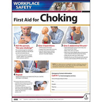 J.J. Keller First Aid Choke Saving Instructional Chart