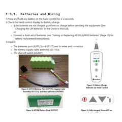Handicare AP-300 Portable Ceiling Lift Battery Pack – 24V NiMH Replacement