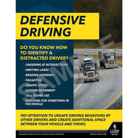 J.J. Keller Defensive Driving - Transportation Safety Poster