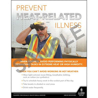 J.J. Keller Prevent Heat-Related Illness - Transportation Safety Poster