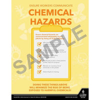 J.J. Keller Unsure Workers Communicate Chemical Hazards - Construction Safety Poster