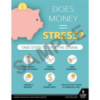 J.J. Keller Does Money Stress - Health & Wellness Awareness Poster