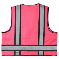 J. J. Keller® SAFEGEAR® Colored Safety Vest - Zipper Closure