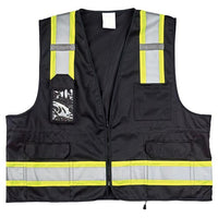 J. J. Keller® SAFEGEAR® Colored Safety Vest - Zipper Closure