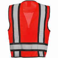 J. J. Keller SAFEGEAR Colored Safety Vest - Zipper Closure