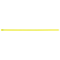 J.J. Keller Fluorescent Colored Nylon Standard-Duty 11" Zip Ties