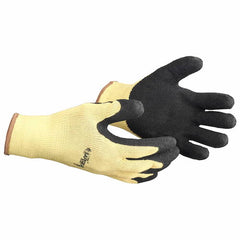 J. J. Keller SAFEGEAR Seamless Knitted Kevlar Liner Gloves with Natural Rubber Coating