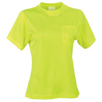 SAFEGEAR Women‚Äôs Fit Hi-Vis Non-Certified T-Shirt with Pocket