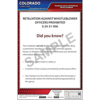 J.J. Keller Colorado Whistleblower Poster - Laminated Poster